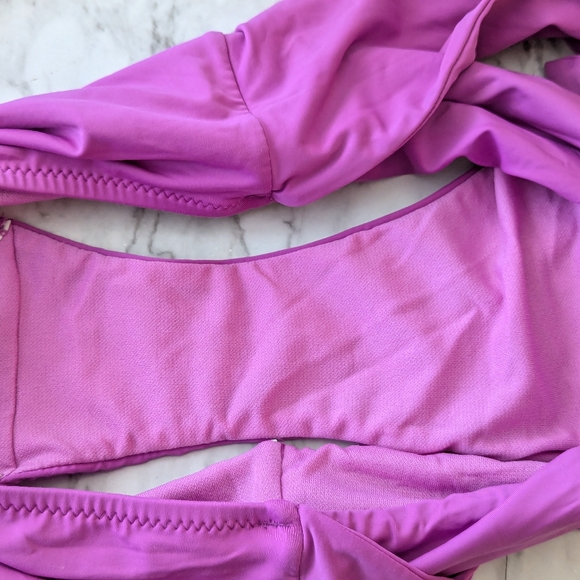 Women's Daniel Cremieux Purple Bikini size medium - Picture 7 of 7